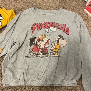 Charlie brown crop top